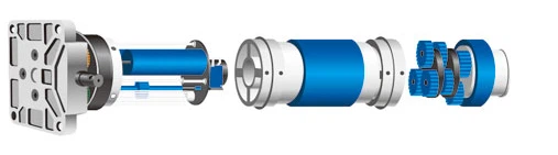 Inner structure Picture of garage door motor Inner structure Picture of garage door motor
